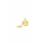 Colcolo Pendentif Gourd en Laiton Breloque Amulette Charm Bijou Accessoire DIY Symbole de Fortune et Aspect Or Ancien Élégant Adapté à Collier Bracelet Création de Bijoux, Gourde Chaîne Fu