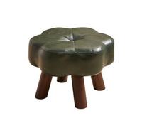 Colcolo PF Pieds en Bois Compact | Aise Rembrrée Confortable, en Forme Fleur, Tendance, Meuble, pr Salon, Entrée, Vert Foncé