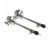 Colcolo Pieds de Grosse Caisse Jambes de Batterie Supports Stables Télescopiques en Métal avec Serrage et Pointe Caoutchouc pour Maintien Ferme Convient aux
