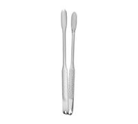 Colcolo Pinces à aliments, pinces de cuisine pour la cuisson, ustensiles de cuisine en acier inoxydable, pince à pâtisserie, pince à pour boulangerie, 1.5 Cm X 23.5 Cm
