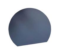 Colcolo Planche à découper en TPU, demi-ronde, résistante à l'usure, en forme de D, antidérapante, idéale pour la découpe des fruits et légumes, Gray S