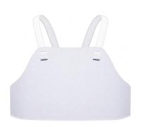 Colcolo Plastique Protecteur Poitrine pour Escrime Coquille Brelles Ajustables Boucles Latérales Protection Contre Impacts pour Assaut