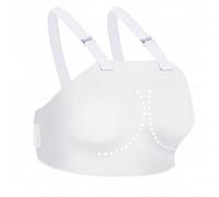 Colcolo Plastique Protecteur Poitrine pour Escrime Coquille Brelles Ajustables Boucles Latérales Protection Contre Impacts pour Assaut, S, Femme