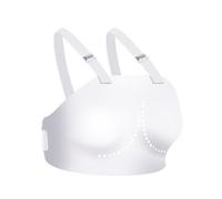 Colcolo Plastique Protecteur Poitrine pour Escrime Coquille Brelles Ajustables Boucles Latérales Protection Contre Impacts pour Assaut
