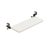 Colcolo Plateau extensible pour bureau, accessoire d'extension pour table d'ordinateur, repose-bras pour adultes, plateau pour clavier extensible, 40 Cm X 20 Cm X 1.2