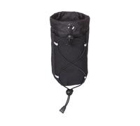Colcolo Porte-bouteille Extérieur Pochette Hydratation Support Bouteille Étui Marche Maintien Ferme par Cordon Rangement Frontal en Maille pour Essentiels, Black