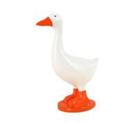 Colcolo Porte-clés oie en résine, décoration oie, statuette de canard décorative, porte-clés pour cadeau de pendaison de crémaillère, décoration intérieure, 9.8 X 5.5 X 12.5 Cm