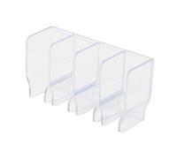 Colcolo Porte-dentifrice, support de rangement pour cosmétiques, porte-nettoyant visage, présentoir pour tubes de crème pour les mains, Clair