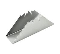 Colcolo Porte-Serviettes en Papier Lisse Cartes Serviette de Lettres Stockage boîte à mouchoirs Distributeur Support pour Cuisine café Ferme, Argent
