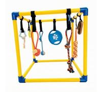 Colcolo Portique D'activités pr Léger | Structure Interactive Suspendue, Portique en PVC pr, Robuste, Jaune