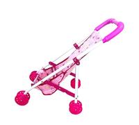 Colcolo Poussette Miniature Pliable pour poupée, Cadeau Tendance et léger, Rose, Jouet éducatif interactif pour Filles, Bonbons