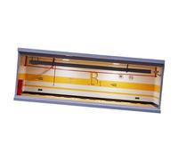 Colcolo Présentoir de Voiture Moulé sous Pression, échelle 1/64, Modèle de Voiture, Parking avec Lumière, Vitrine de Garage pour Cadeaux, Collectionneurs de V, Jaune