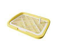Colcolo Puppy Peed Pad Solder Training Tampon Tampon Pet Litter Pan Pet Pet Toilet Indoor Dog Potty Potty Potty Small and Medium Dogs, Jaune