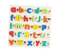 Colcolo Puzzles en bois pour l'apprentissage précoce, puzzle interactif multicolore pour tout-petits, pour enfants d'âge préscolaire, bébés filles de, Abc