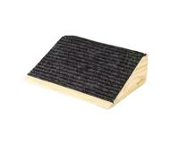 Colcolo Rampe d'escalade pour Animaux Rampe Chien Rampe Chat Plan Incliné Passerelle Antidérapante en Bois Surface Tapisée Angle 26° 70 Kg Adaptée au Salon, 30cm X 26cm X 15cm