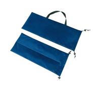 Colcolo rangement pour râtelier mahjong, fourre-tout vide à cordon coulissant, pochette protection pour les amateurs mahjong en