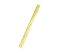 Colcolo Règle en laiton, presse-papier, marque-page, surface lisse, règle de mesure, outil de pratique de la calligraphie pour l'écriture, la mesure, 20cmx1cm