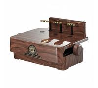 Colcolo Rehausseur de Pédale Piano Support Enfant Instrument Musical Accessoire Surélévateur Ajustable Base Solide Fer Adapté à l'Apprentissage à Domicile Salle de Répétition Studio, Noyer