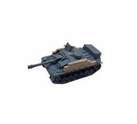 Colcolo Réplique de Véhicule Militaire Modèle Miniature Tank Blindé Jouet Grille Latérale avec Allure Fonction Représentative Adaptée à la Collection Salle de Jeux Bureau, Gris
