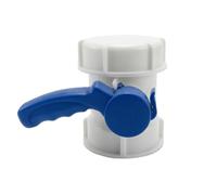 Colcolo Robinet Contrôle à Papillon pour Fût avec Levier Comman Vanne d'Arrêt à Montage Direct sur Cuve Joint Torique Étanche en Caoutchouc EPDM Convient, 100mm