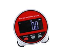 Colcolo Roue Mesure Numérique Compteur Distance Odomètre à Roulettes Base Lisse Suivi Continu Commans Intuitives Adaptée aux Bricoleurs Artisans Ateliers Projets Maison, Rouge, Modèle DCGL58R