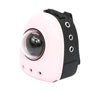 Colcolo Sac à dos de transport pour chat et animal de compagnie à l'échelle 1 : 12, fourre-tout, accessoires photo, fournitures de mini maison réalistes, Rose