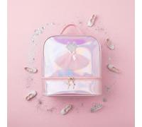 Colcolo Sac de Danse Enfant Sac à Dos Fille Cartable Tutu Organisation Chaussures et Tenue Sangle Réglable Poignée Renforcée Corps Léger Adapté aux Cours de Ballet École Sorties, Orange