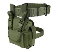 Colcolo Sac de Poche D'extérieur pour Cuisses Tombantes, Sacs de Taille Durables pour de Pêche, Vert