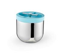 Colcolo Seau à Glace Compact en Acier Inoxydable avec Couvercle Protection et Large Base Antidérapante pour Apéritifs sur la Table du Salon et Les Buffets Dînatoires