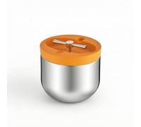 Colcolo Seau à Glace Compact en Acier Inoxydable avec Couvercle Protection et Large Base Antidérapante pour Apéritifs sur la Table du Salon et Les Buffets Dînatoires