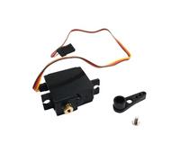 Colcolo Servomoteur 17G de rechange avec bras servo pour voiture télécommandée MN99S 1:12, camion 4x4, télécommandée Rock Crawler, Bras Noir