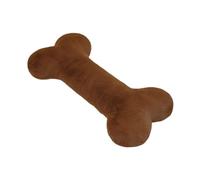 Colcolo Simuler le jouet en peluche de forme en os, décoration intérieure de pendentif en peluche pour les cadeaux d'anniversaire des adolescents, Café 70 Cm