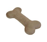 Colcolo Simuler le jouet en peluche de forme en os, décoration intérieure de pendentif en peluche pour les cadeaux d'anniversaire des adolescents, Abricot 35cm