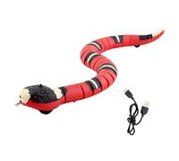 Colcolo Smart Sensing Snake Petit Animal de Compagnie Jouets en Forme de S Cadeau Mobile Serpent Rampant Réaliste Électrique Sensing Cat Toy Snake Cat Toy