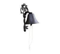 Colcolo Sonnette murale décorative style rétro en fonte, sonnette porte pour intérieur et extérieur, style ferme