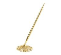 Colcolo Stylo pour registre de mariage, stylo de pour livre, stylo de réception à prise confortable, stylo à bille de bureau pour cérémonie de, or