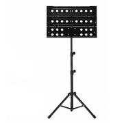 Colcolo Support à Partitions Pliable c | Plaque Perforée à Trois Vols, Structure Métallique Robuste, Support à partitions Musique Trépied, pr, Style A