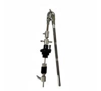 Colcolo Support Cymbale Extensible avec Mécanisme Pince Sécurisé en Alliage Zinc pour Monter s Accessoires Percussion Supplémentaires Adapté aux Acoustiques et Électroniques