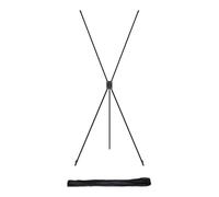 Colcolo Support d'affiche, support d'affichage, trépied facile à installer, support de bannière, support de panneau publicitaire pour festivals de cinéma, 60cmx160cm