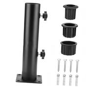 Colcolo Support de base de parapluie robuste pour parasol, abri solaire, support de poteau pour extérieur, cour, terrasse, pelouse, balcon, Non Traversant