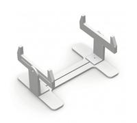 Colcolo Support de Peinture Maquette Bateau Socle Modélisme Stand Modèle Navire Support Réglable Base Stable avec Bras, Blanc, Matériau Standard