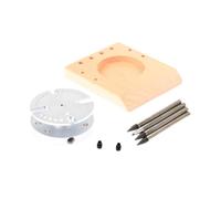Colcolo Support de Spiral de de Mouvement de Montre, Outil de réparation, Accessoires d'horloger, pour l'entretien des poinçons en Acier