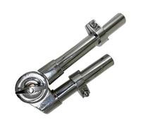 Colcolo Support fixation pour pied tom - Accessoire universel réglable pour instrument musique - Support fixation pour grosse caisse - Pince pour