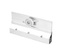 Colcolo Support supérieur de Porte de Douche sans 6053, Ensemble de Rouleaux à roulements à Billes, Robuste, Installation Facile, Roue Ronde de 19 mm, 1 Pcs