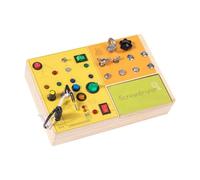 Colcolo Switch Busy Board, jouet éducatif pour l'apprentissage précoce de la motricité fine, jouet d'activité, de développement pour garçons et