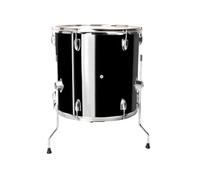 Colcolo Tambour de avec Bâton et Sangle Instrument de Percussion Bois Peuplier Accessoires Inclus Convient pour Soutien Équipe Défilés Événement Scolaire, Noir Piano, Avec Support