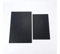 Colcolo Tapis Antidérapant pour Animaux Tapis Repas Nappe Plateau Silicone Imperméable Retient Les Éclaboussures Se Rince Rapiment Passe au Lave-Vaisselle, Noir, 48 * 30