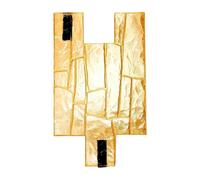 Colcolo Tapis de Tampon en béton, Texture de Pierre vive, Forme réutilisable, modèle en béton de stromatolite pour Sol décoratif, Jardin, allée, Cour