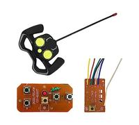 Colcolo Télécommande RC 4 canaux, carte PCB émetteur et récepteur 27 MHz, robot de voiture RC bricolage, système radio de pièces de rechange à réponse rapide
