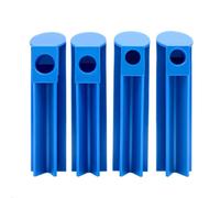 Colcolo Testeur d'Injecteurs de Carburant Kit Adaptateurs Raccords Essence Compatibles Outils de Test Corps Long Canal Vertical Prise en Main Facile Convient à Garages Bancs Techniques